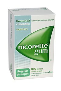 Nicorette 2mg x 4 packs (new 150pc pack)